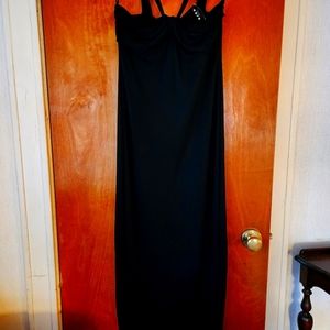 BCBG long black dress